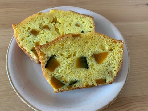 ＨＭでゴロゴロかぼちゃのパウンドケーキ